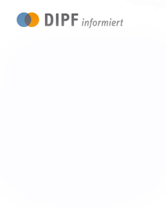 Cover DIPF informiert