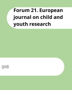 Cover Forum 21. European journal on child and youth research