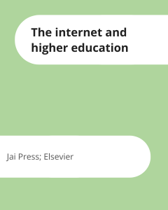 Cover The internet and higher education