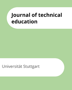 Cover Journal of technical education
