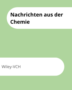 Cover Nachrichten aus der Chemie