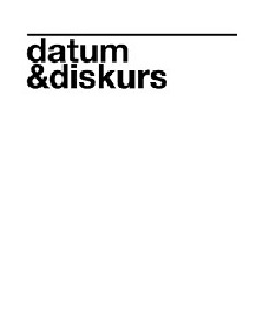 Cover Datum & Diskurs