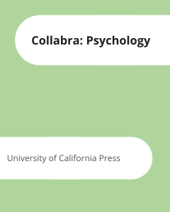 Cover Collabra: Psychology