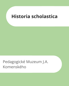 Cover Historia scholastica