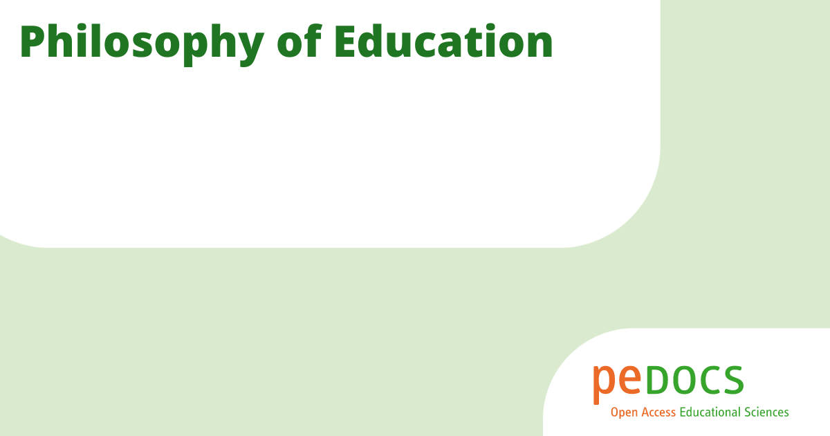 Logo Philosophy of Education